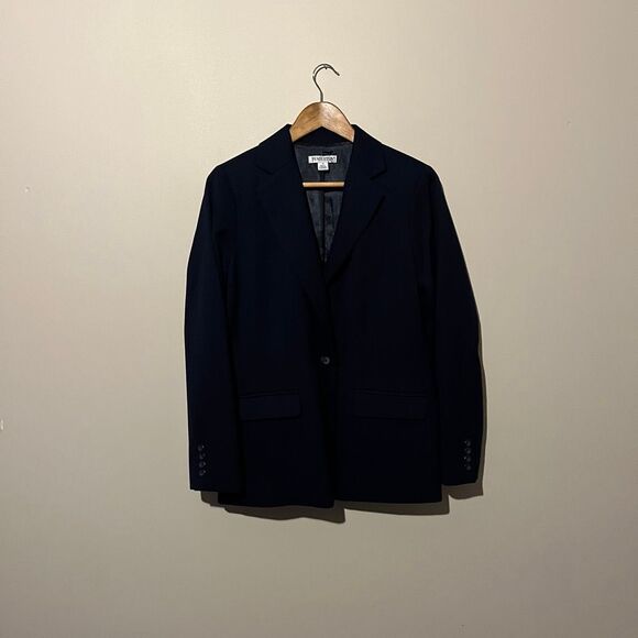 Pendleton 90’s vintage Blue blazer 100% virgin wool Size 10 preppy wool blazer j - Picture 2 of 9